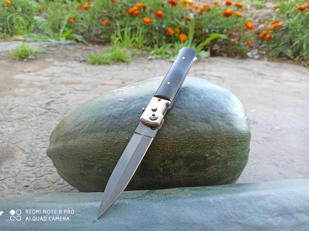 Нож финка с клинком из немецкой стали d2