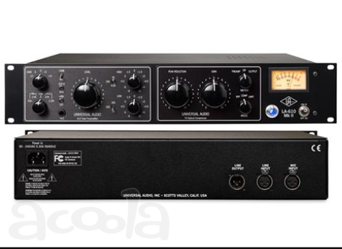 Предусилитель и компрессор Universal Audio LA-610