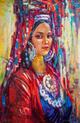 Книга-каталог картин живописи Мерва Мары Туркменистана