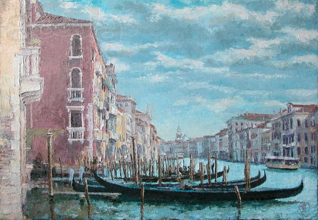 Продаю картину: автор Аксамитов Юрий, La mia Venezia, la Grande Canal